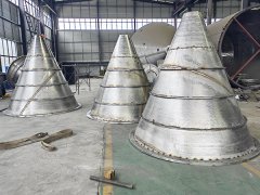 真空螺带干燥机-加工现场