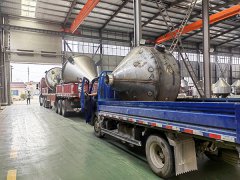 真空螺带干燥机-发货现场