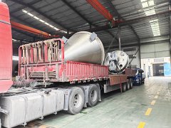 真空螺带干燥机-发货现场