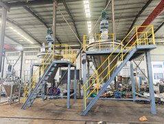 真空螺带干燥机-验收现场