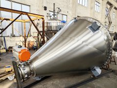 真空螺带干燥机-验收现场