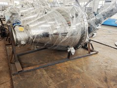 真空螺带干燥机-验收现场