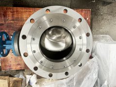 真空螺带干燥机-气动半球阀