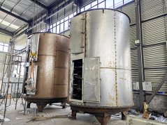 盘式连续干燥机-加工现场