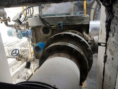 真空盘式连续干燥机-用户现场